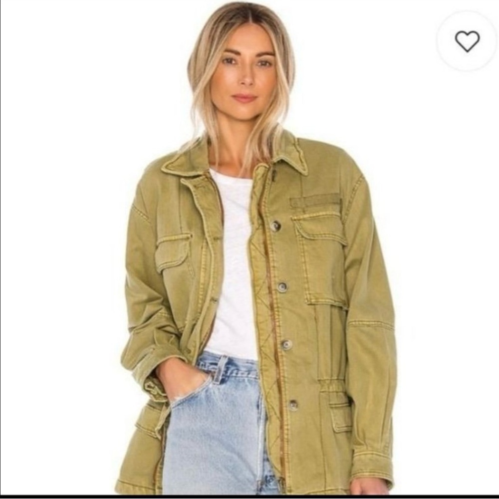 Free People Seize the Day Utility Jacket